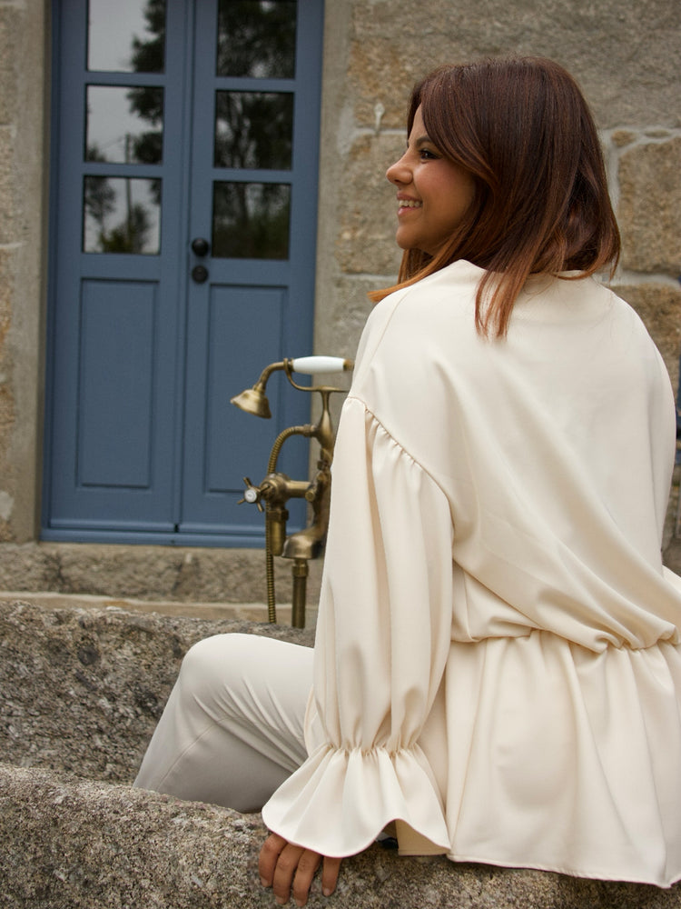 Blusa Bússola Nude