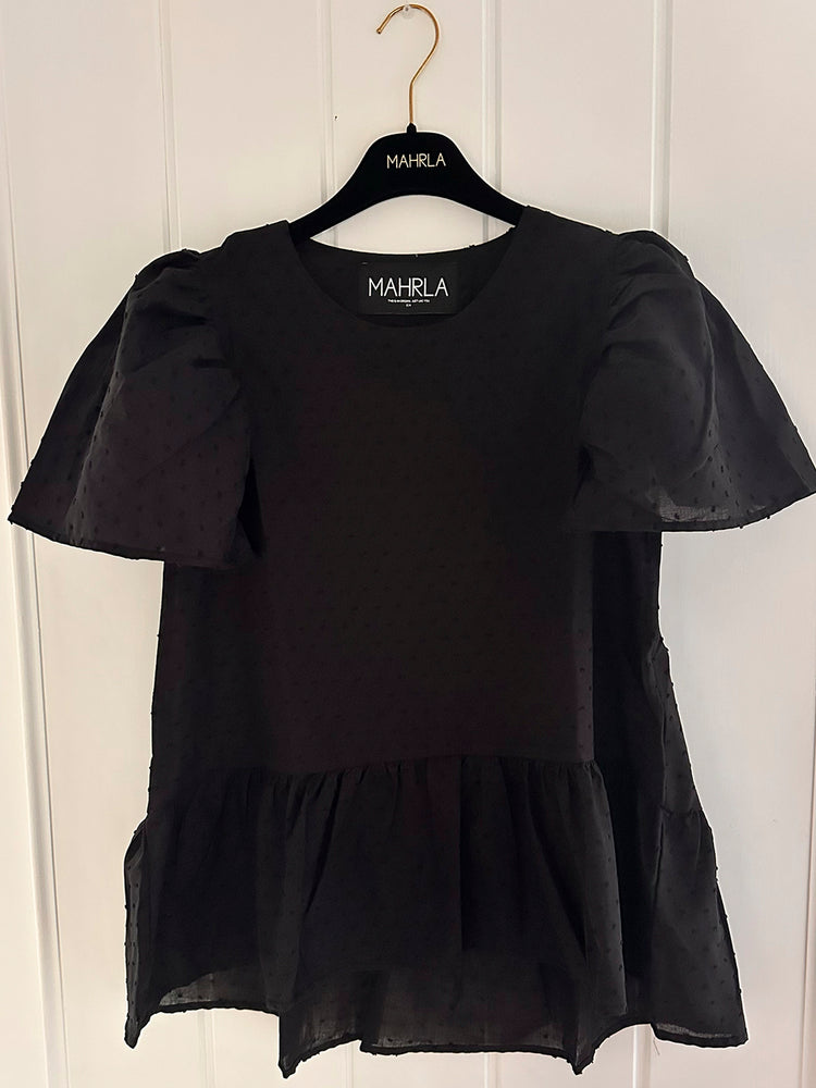 BLUSA JULES PLUMETI PRETA