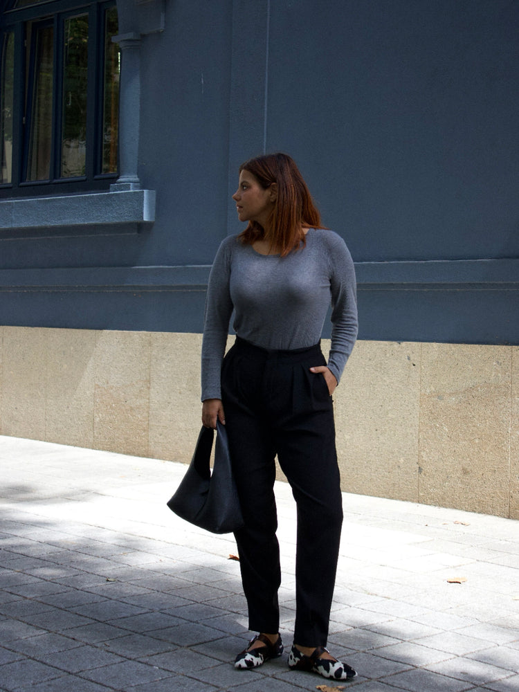 Calças Mel Preto