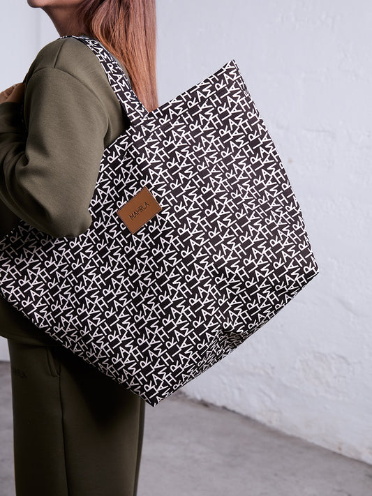 Shopper Padrão Preto