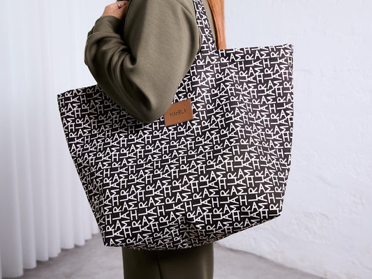 Shopper Padrão Preto