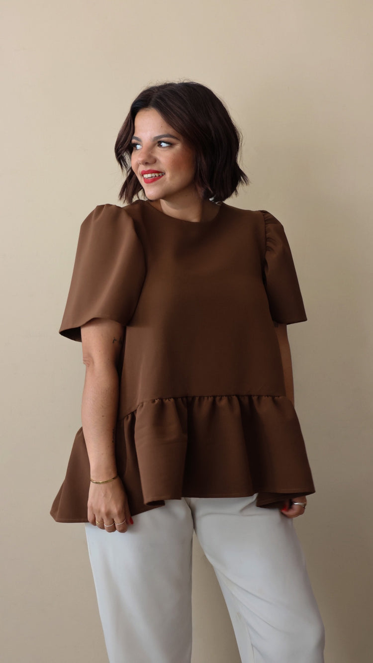 Blusa Jules Castanho