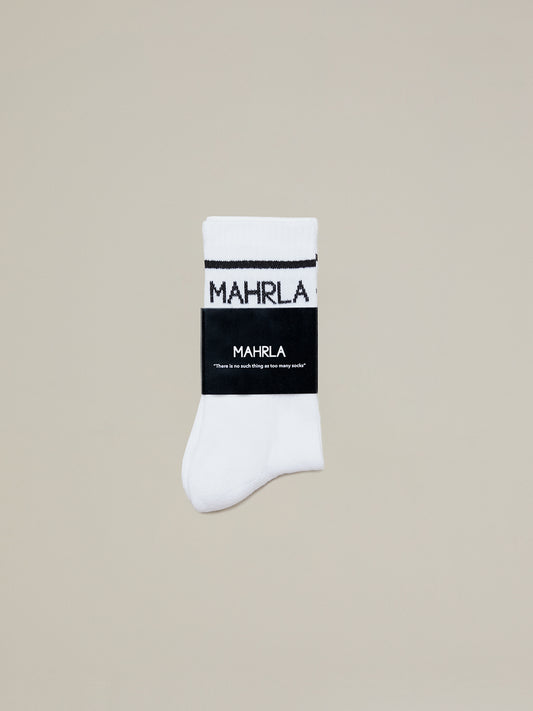 MAHRLA SOCKS WHITE