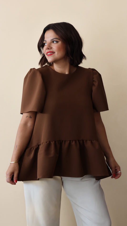 Blusa Jules Castanho