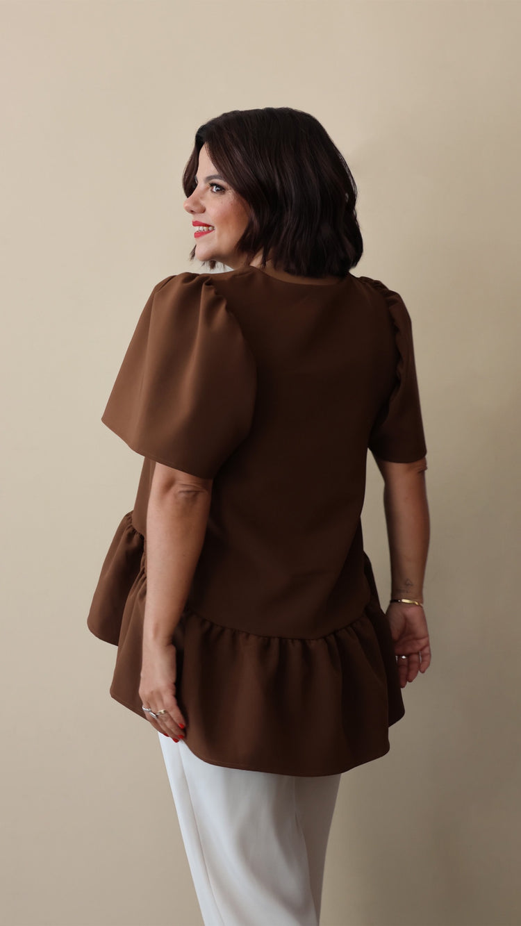 Blusa Jules Castanho