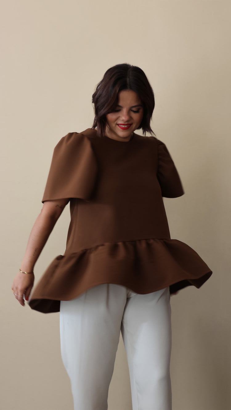 Blusa Jules Castanho