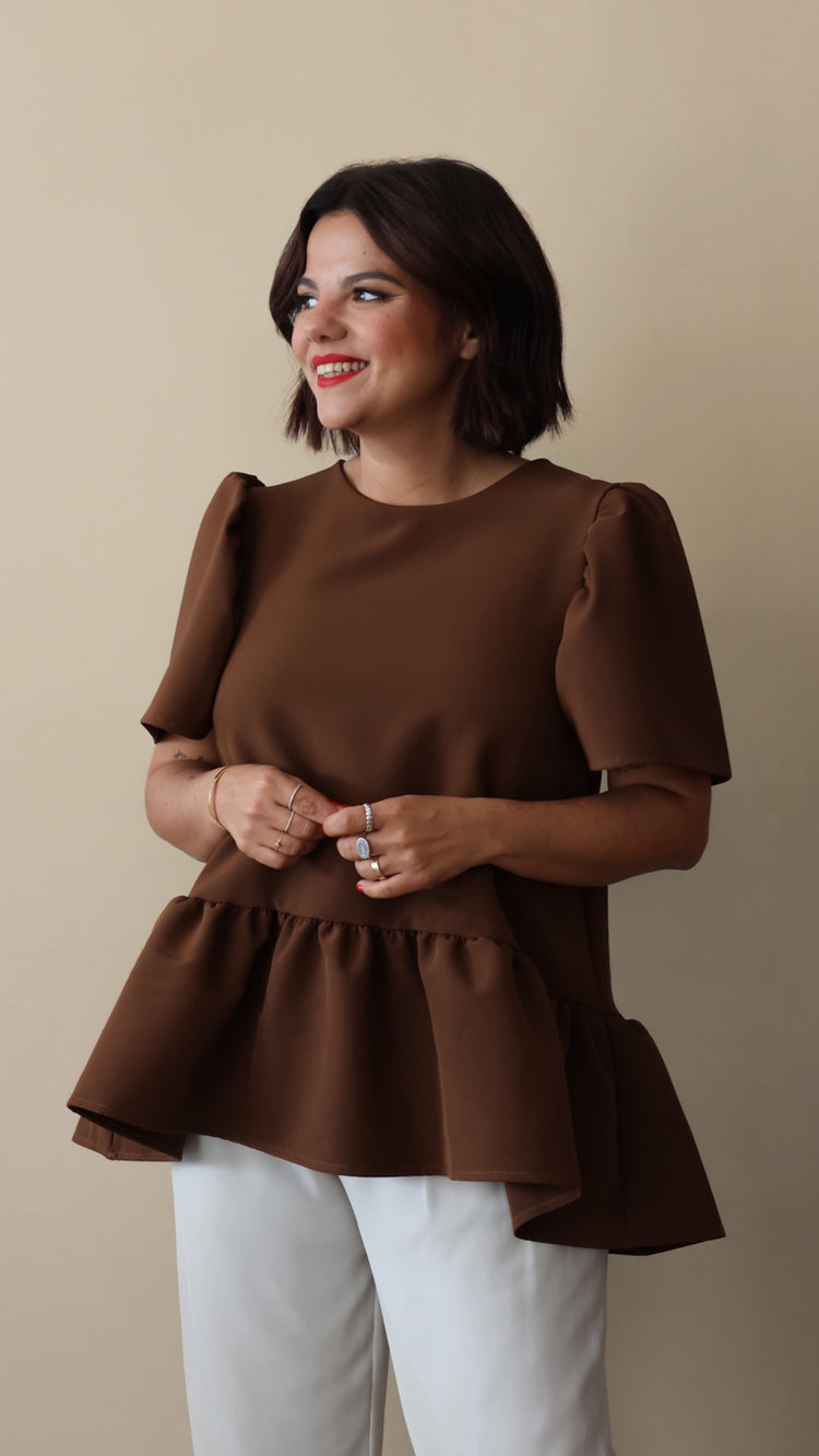 Blusa Jules Castanho