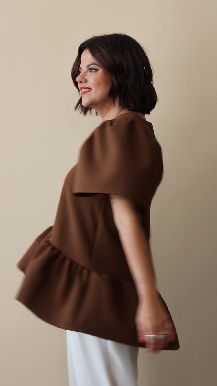 Blusa Jules Castanho