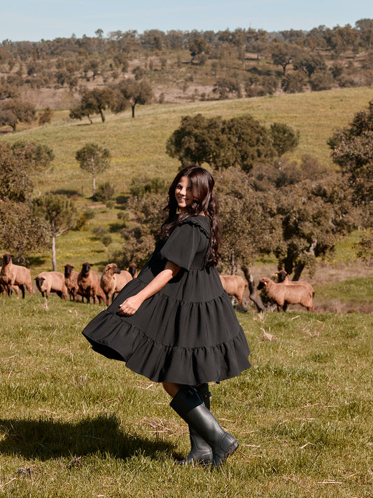 VESTIDO PLEDGE BLACK