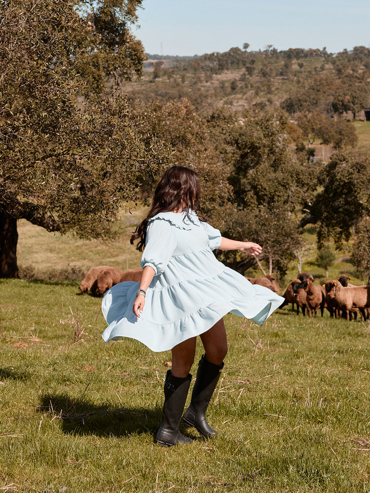 VESTIDO PLEDGE SKY