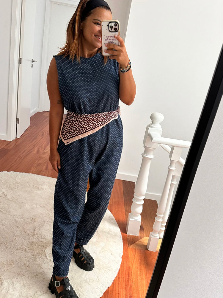 Macacão Nostalgic Denim