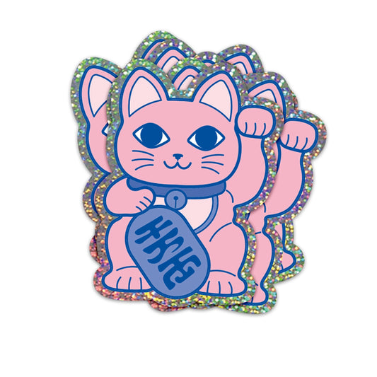 Autocolante Maneki Neko