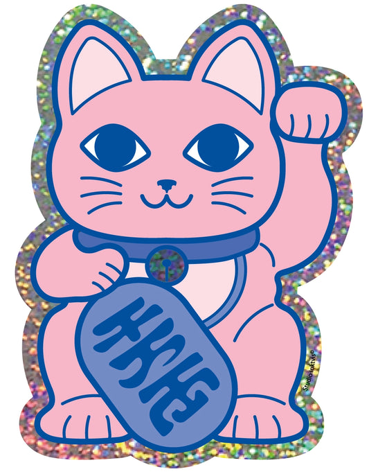 Autocolante Maneki Neko