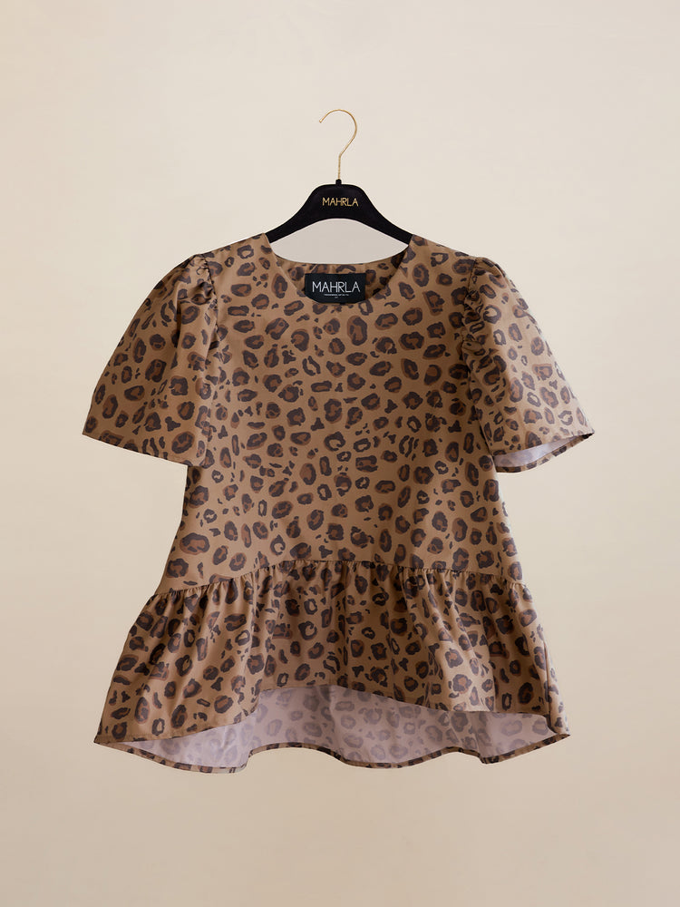 BLUSA JULES LEOPARD