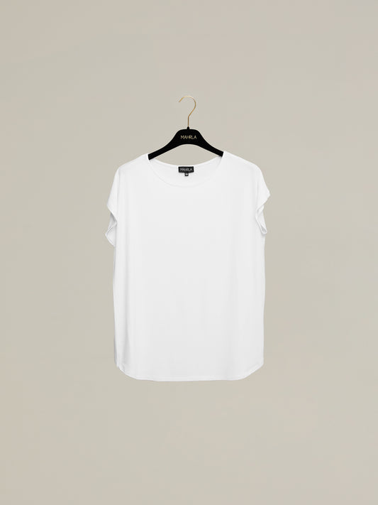 SOLID T-SHIRT BRANCA