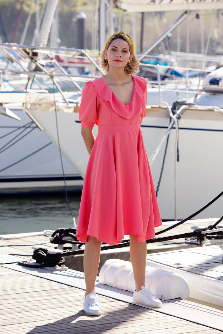 CANNES DRESS | CORAL